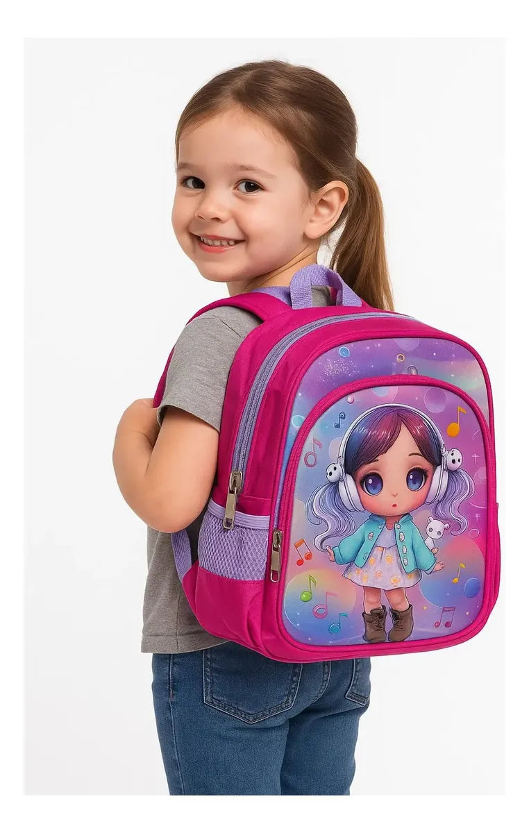 Mochila infantil escolar pequeña
